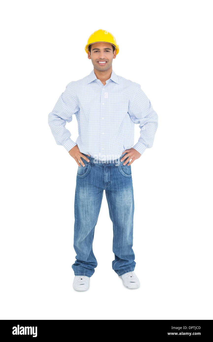 Wearing yellow hat hires stock photography and images Alamy