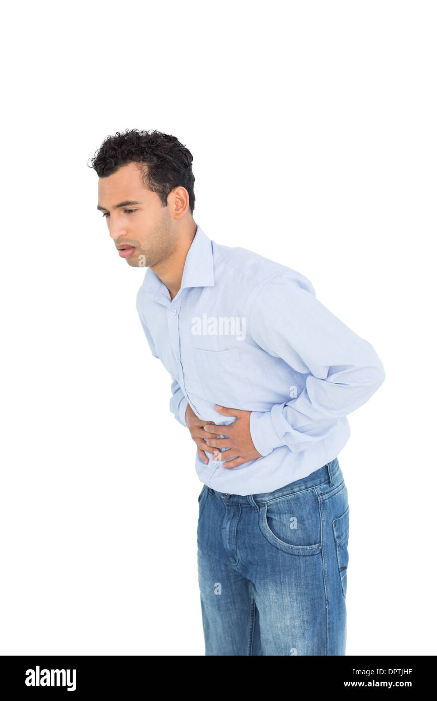Man stomach hi-res stock photography and images - Alamy