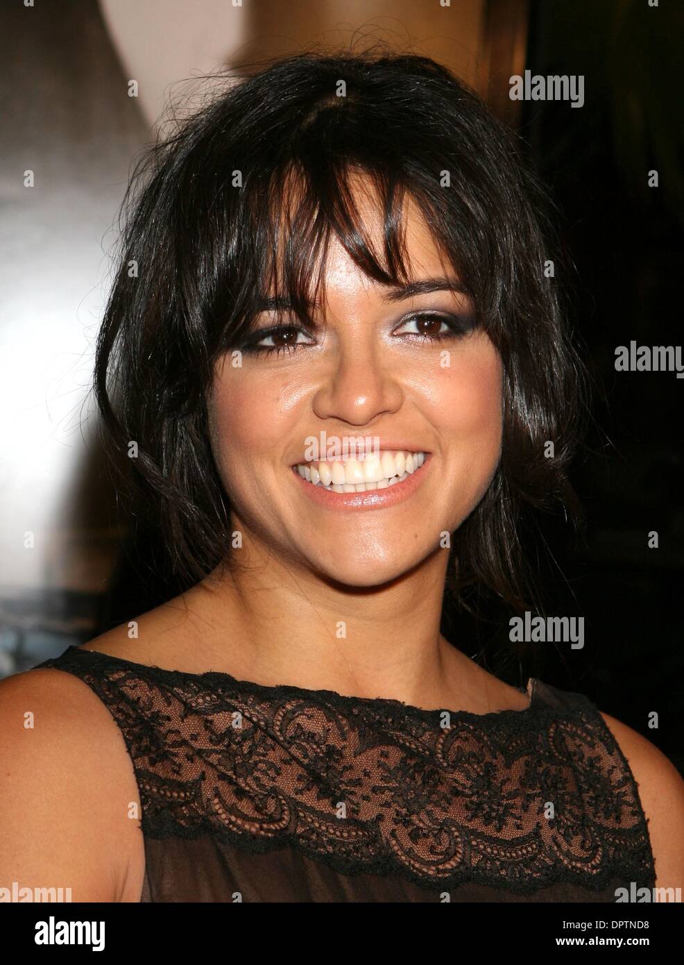 Mar 12, 2009 - Los Angeles, California, USA - Actress MICHELLE RODRIGUEZ  at the 'Fast & Furious' World Premiere held at the Gibson Ampitheater, Universal Studios. (Credit Image: Â© Paul Fenton/ZUMA Press) Stock Photo