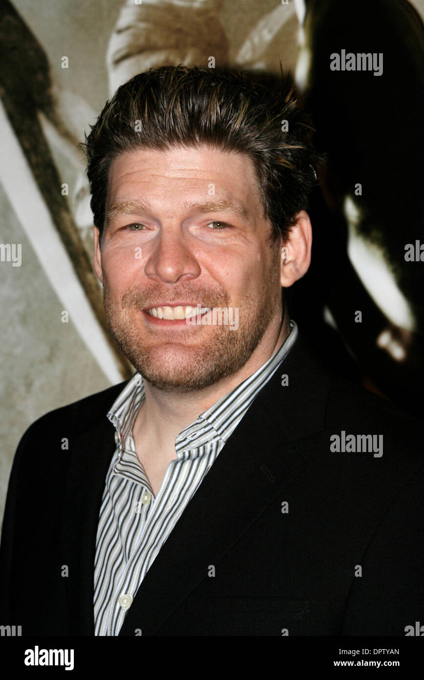 Jan 08, 2009 - Los Angeles, California, USA - Composer MICHAEL WANDMACHER arrives at the Los Angeles premiere of My Bloody Valentine 3D at the Mann's Chinese Six Theatre in Hollywood, CA. (Credit Image: © Patrick T Fallon/ZUMA Press) Stock Photo