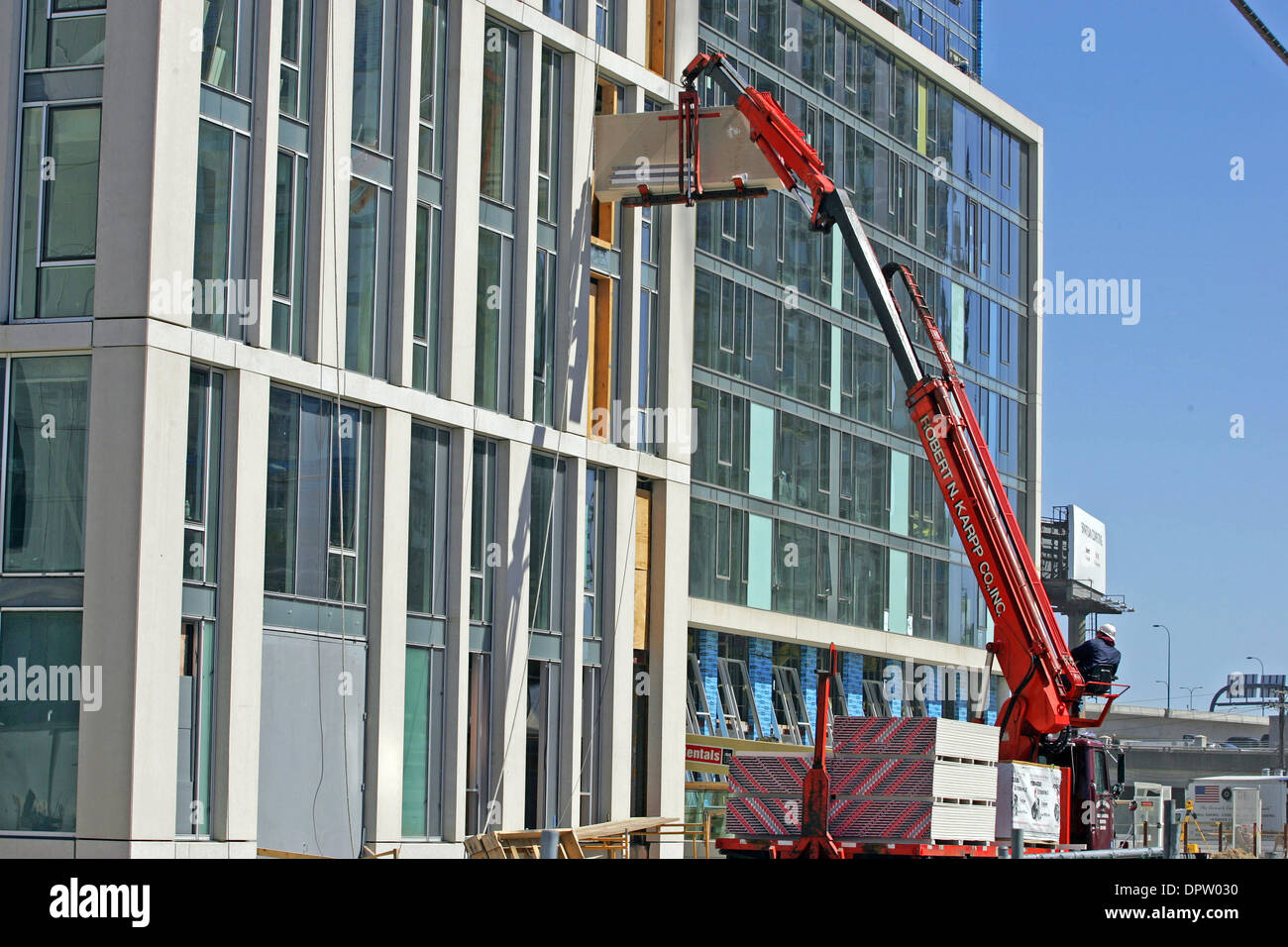 Construction Cambridge Boston Massachusetts Stock Photo Alamy