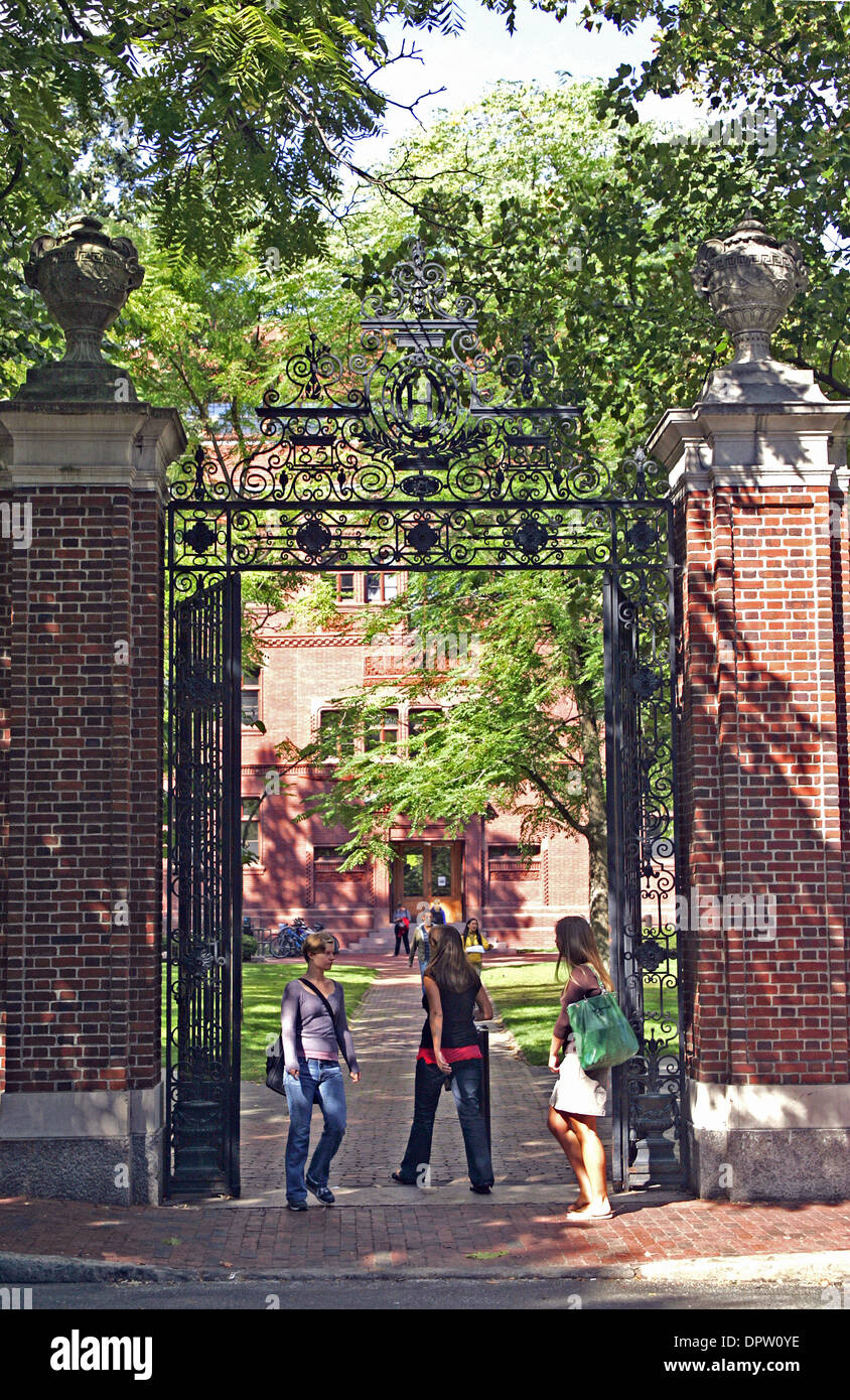Harvard university gate hires stock photography and images Alamy