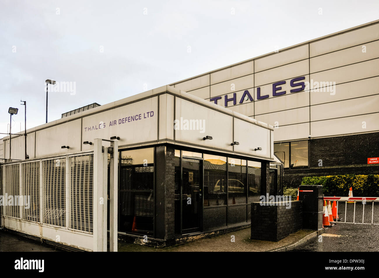 Belfast, Northern Ireland. 15 Jan 2014. Thales UK win £100m Indonesian contract for Starstreak missiles and radar systems, which are manufactured in Belfast. Credit:  Stephen Barnes/Alamy Live News Stock Photo