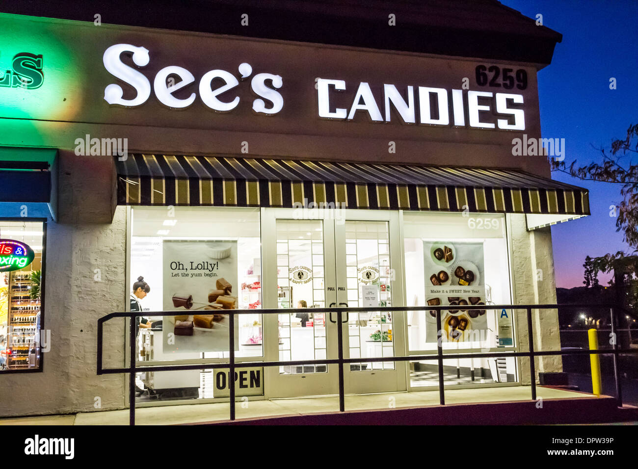 A  Sees Candy Store in Woodland Hills California USA Stock Photo