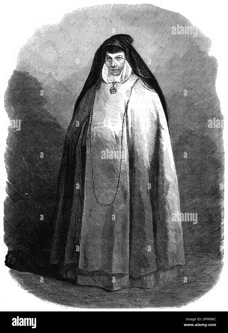 Sor patrocinio Black and White Stock Photos & Images Alamy