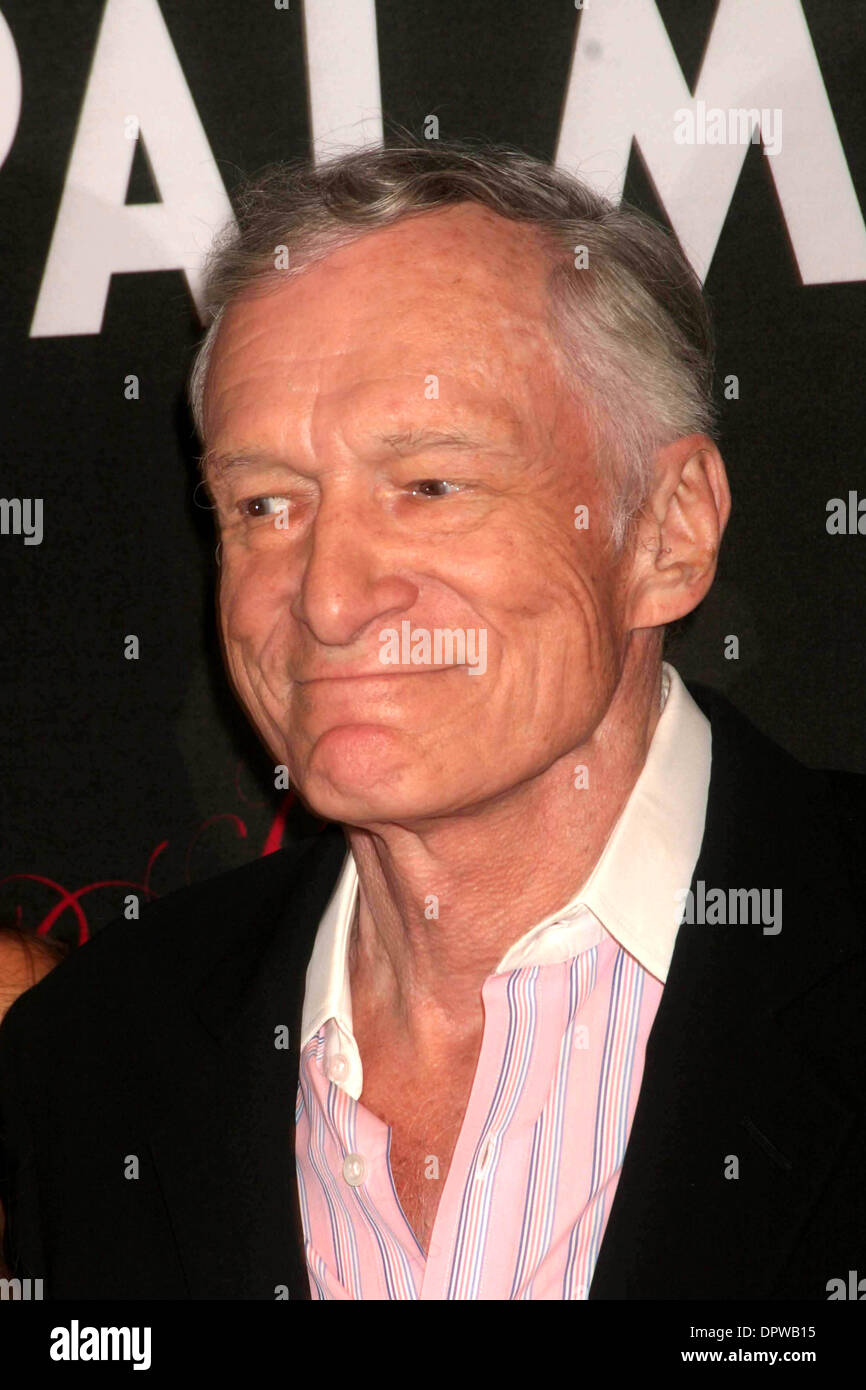 K61963EG.Playboy Magazine names it's 2009 Playmate Of The Year at the Palms Resort and Casino, Las Vegas, NV 05-02-2009.Photo by Ed Geller-Globe Photos.HUGH HEFNER (Credit Image: © Ed Geller/Globe Photos/ZUMAPRESS.com) Stock Photo