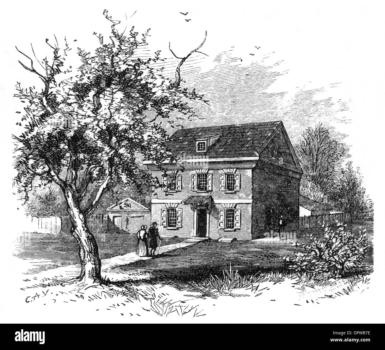 PENN HOME IN AMERICA Stock Photo Alamy