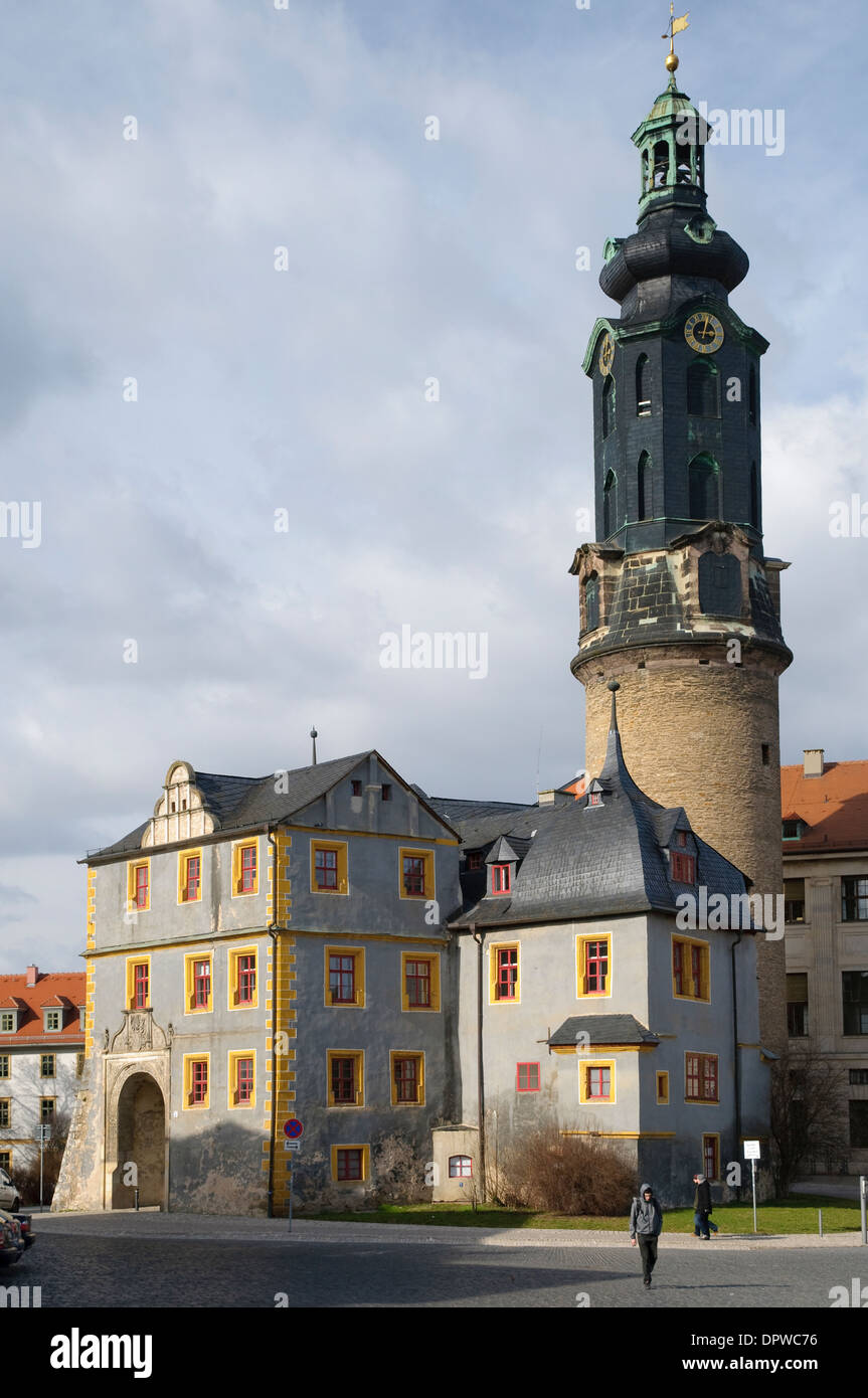 City palace, Weimar, Thuringia, Germany, Europe Stock Photo