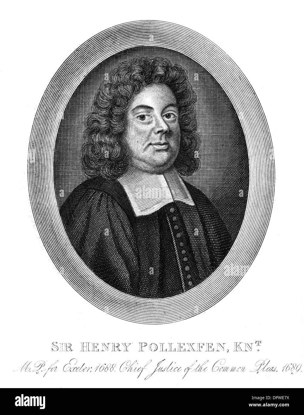 SIR HENRY POLLEXFEN Stock Photo