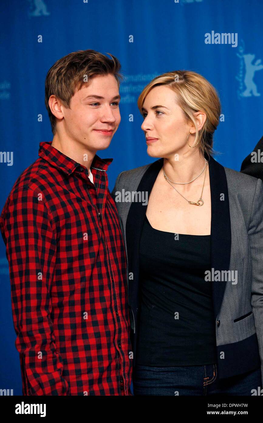 KATE WINSLET, DAVID KROSS.The Reader - photocall.59. Berlin Film Festival.Berlin, February 6, 2009.Photo by Roger Harvey-Globe Photos.K60989RHARV (Credit Image: © Roger Harvey/Globe Photos/ZUMAPRESS.com) Stock Photo