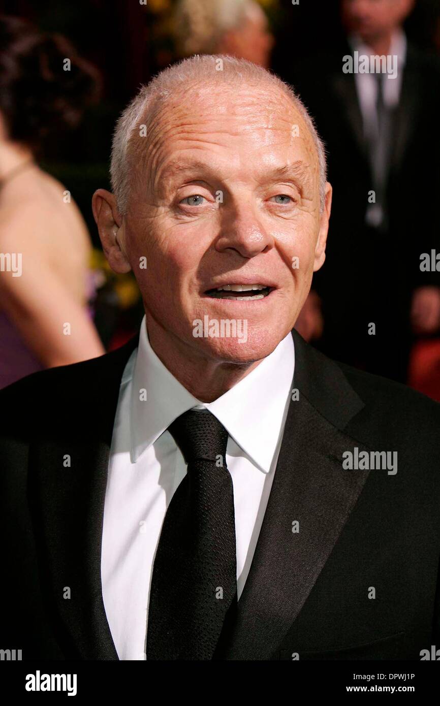 ANTHONY HOPKINS.81st Annual Academy Awards / OSCARS.at Kodak Theatre