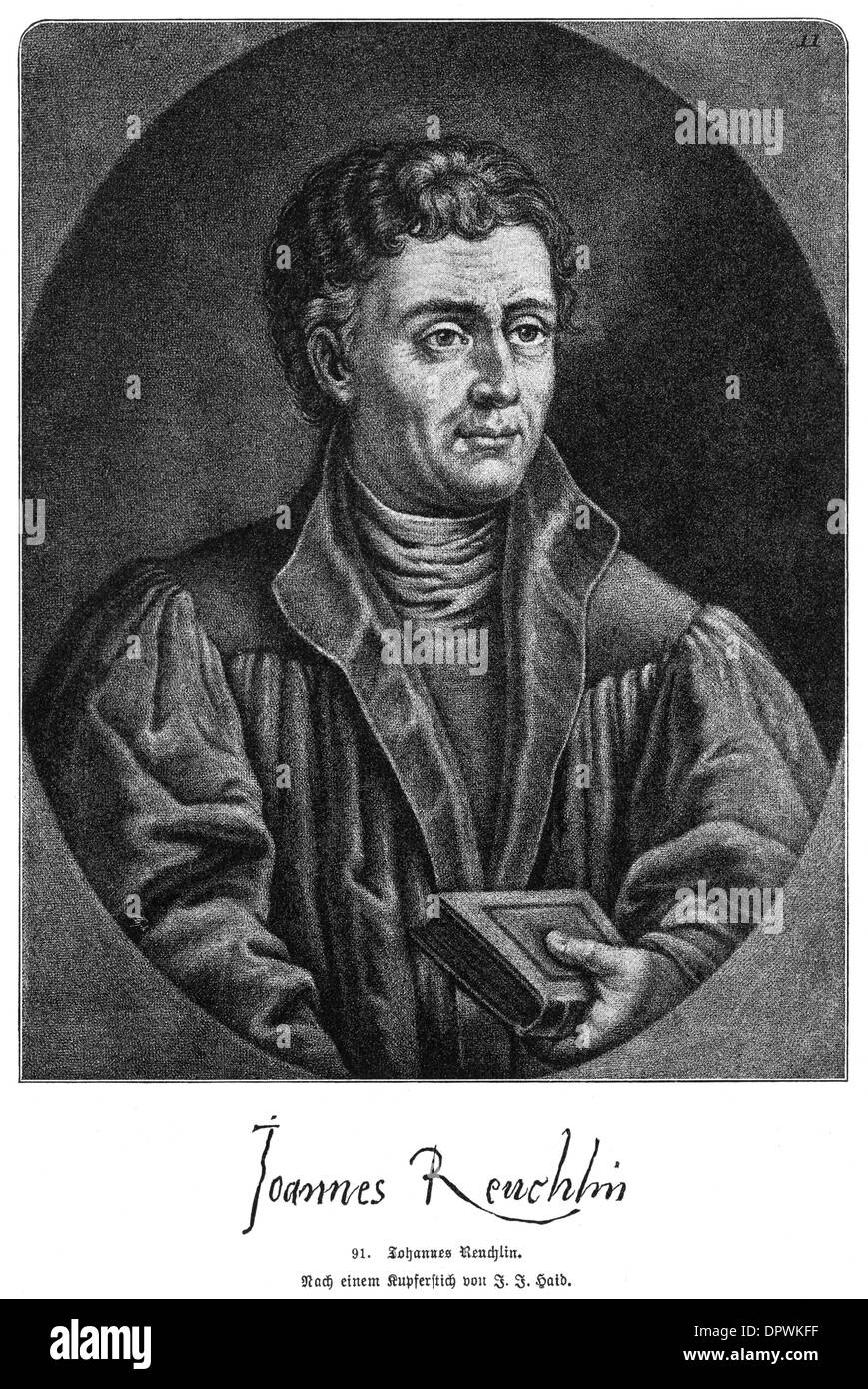 Ruchlin Johann reuchlin hi-res stock photography and images - Alamy