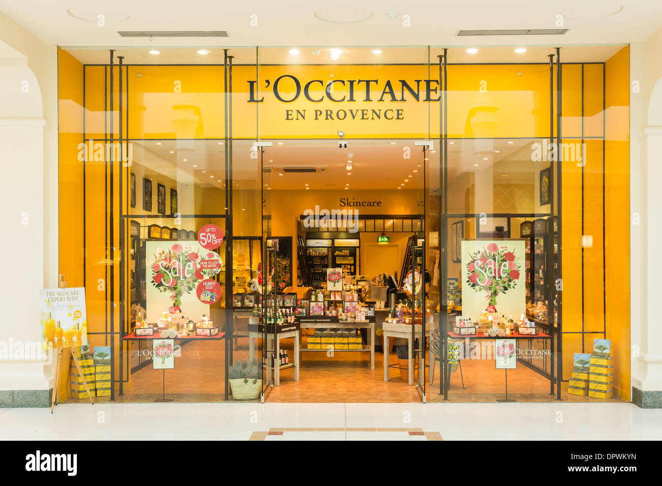 L'Occitane En Provence Shop Front Retail Stock Photo