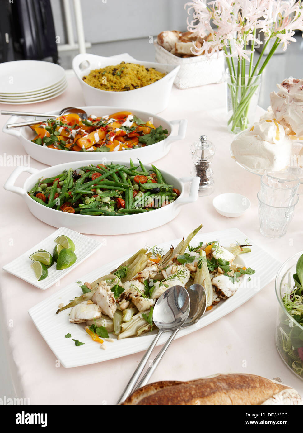 Healthy buffet Stock Photo Alamy