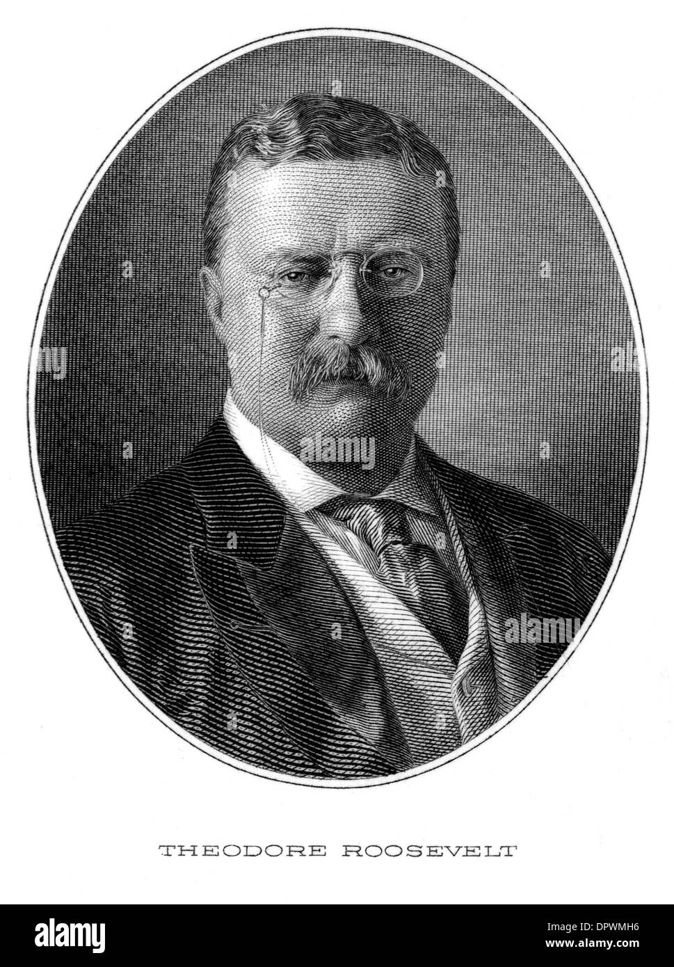 Theodore 1858 1919 Roosevelt Stock Photos & Theodore 1858 1919