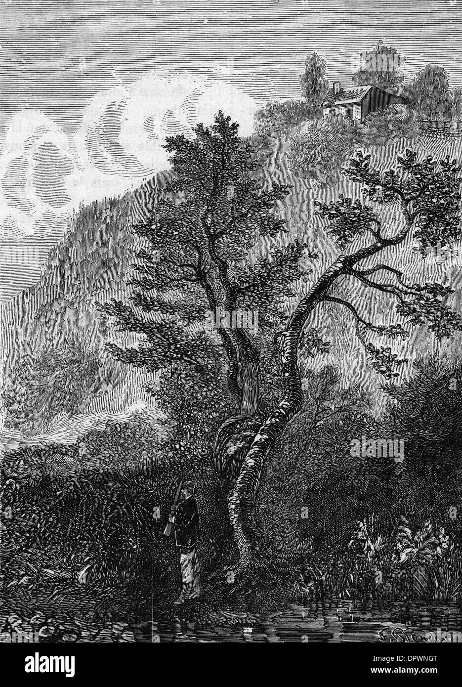 ROUSSEAU HOME ERMITAGE Stock Photo Alamy