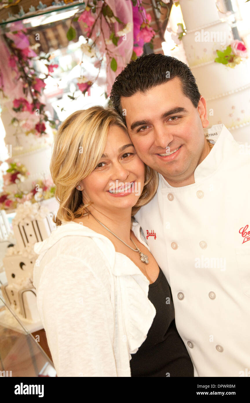 April 07, 2009 - Hoboken, New Jersey, U.S. - BUDDY VALASTRO and his sister, MARY  SCIARRONE from TLC's