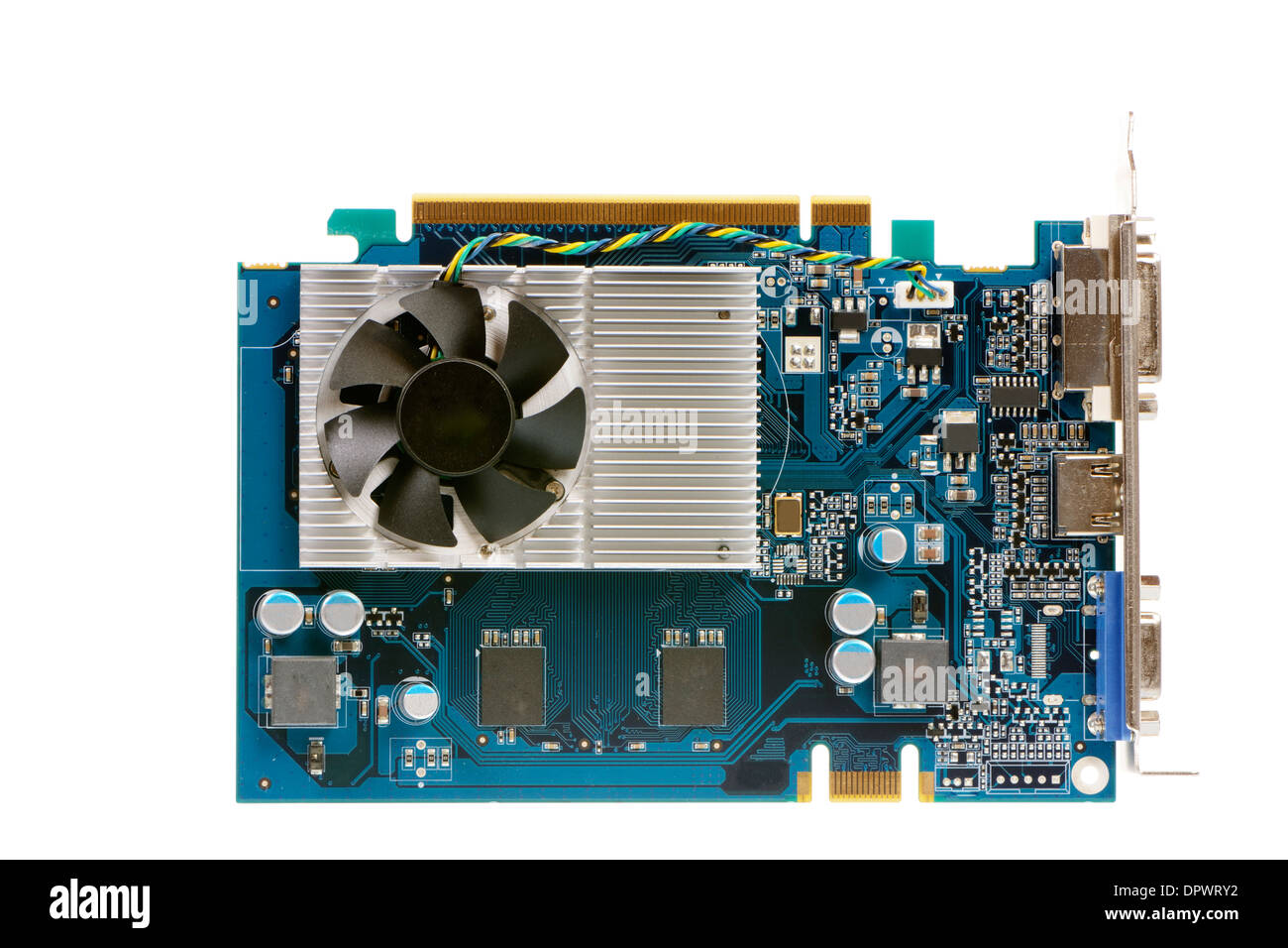 Isolated graphic board of a computer Stock Photo - Alamy