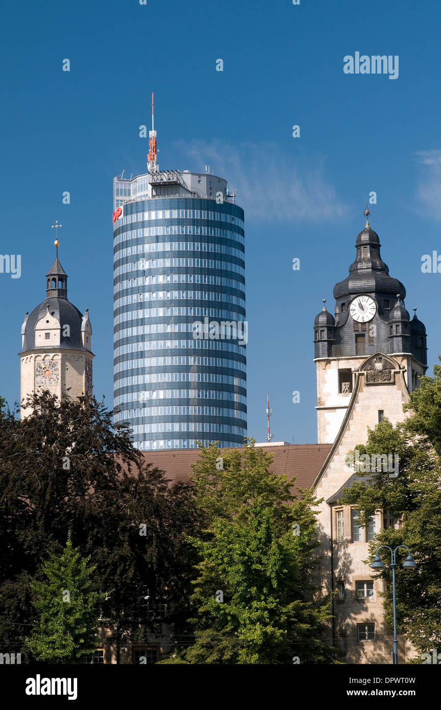 Towers of Jena, Germany Stock Photo Alamy