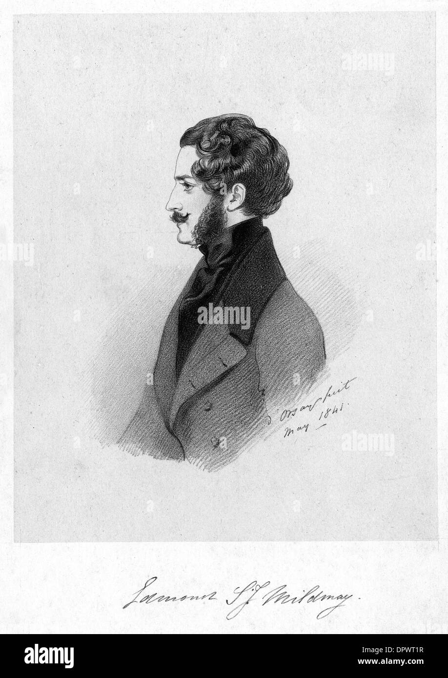 EDWARD ST JOHN MILDMAY Stock Photo Alamy