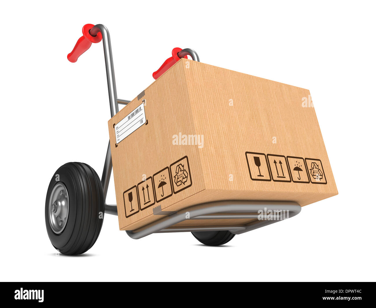 Box truck Cut Out Stock Images & Pictures Alamy