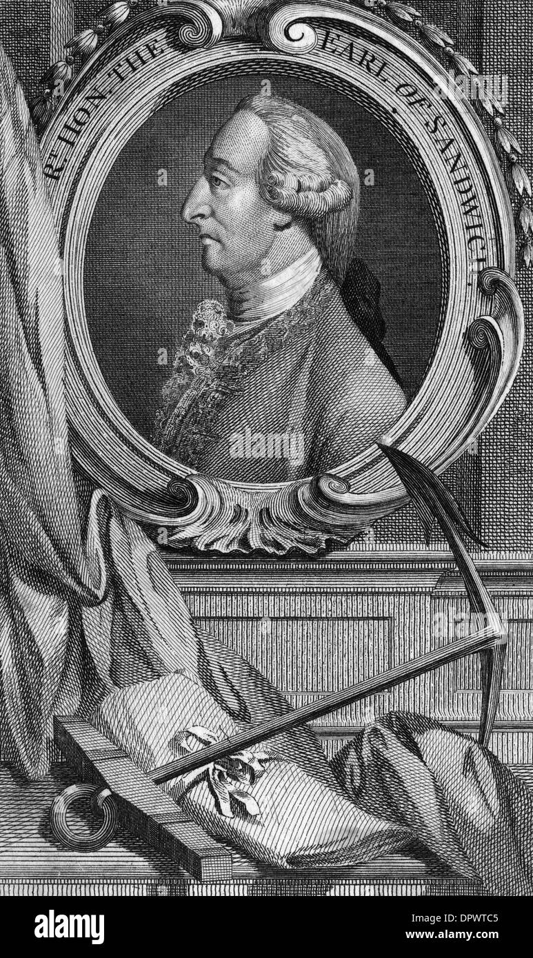John montagu was the earl of sandwich hires stock photography and images Alamy