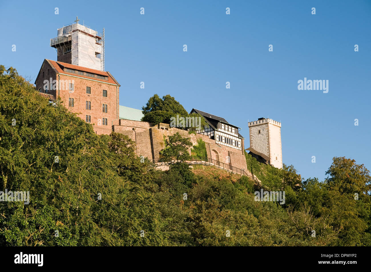 Wartburg Castle Eisenach Germany Stock Photo Alamy