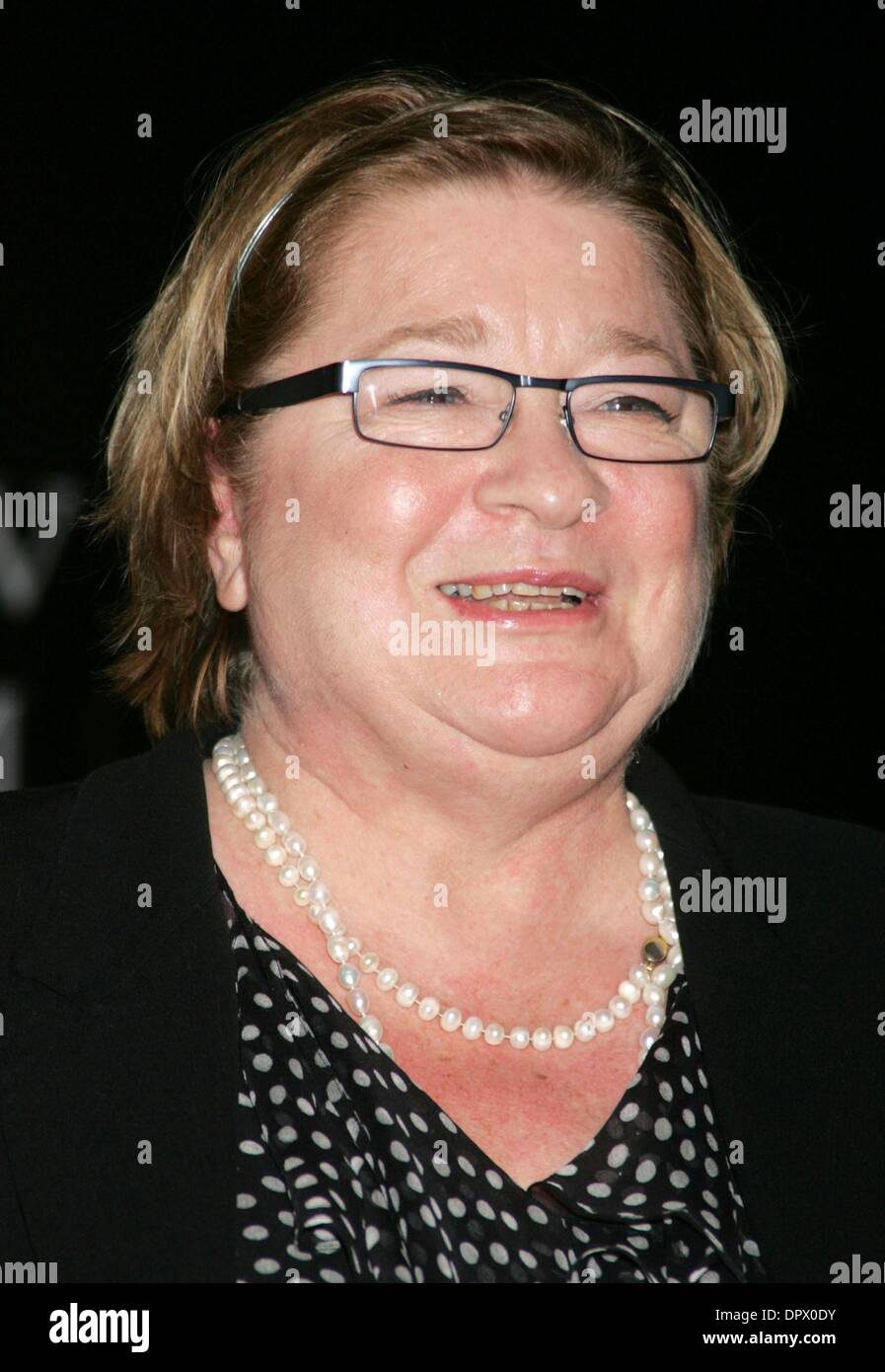 Jan 29, 2009 - New York, New York, USA - Head Disciplinarian ROSEMARY SHRAGER attends the press conference introducing new  MTV reality show 'The Girls of Hedsor Hall' at Trump Tower. (Credit Image: Â© Nancy Kaszerman/ZUMA Press) Stock Photo