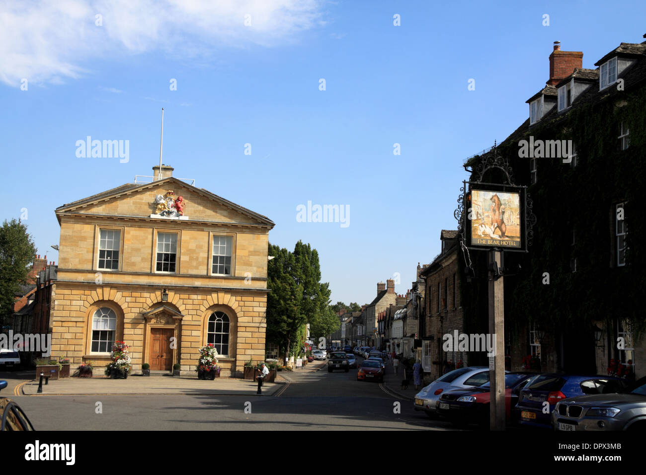 Town Hall Woodstock Stock Photo Alamy