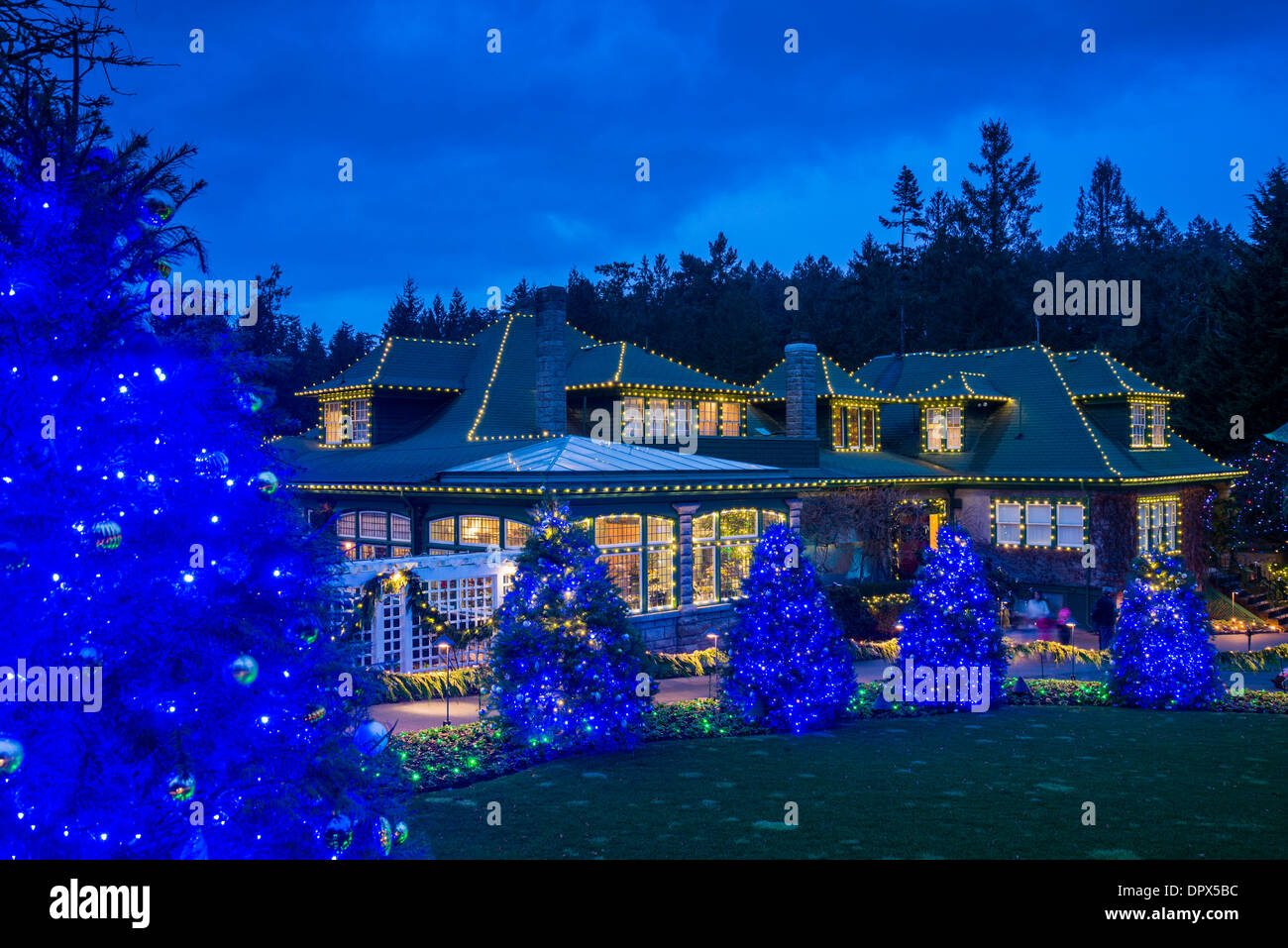Victoria-Canada Tour - Residential Christmas Light Tour in