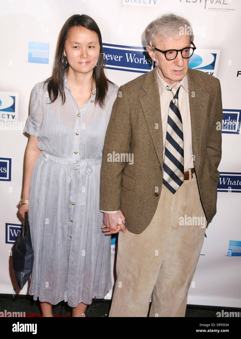 Apr 22, 2009 New York, New York, USA Director WOODY ALLEN and his
