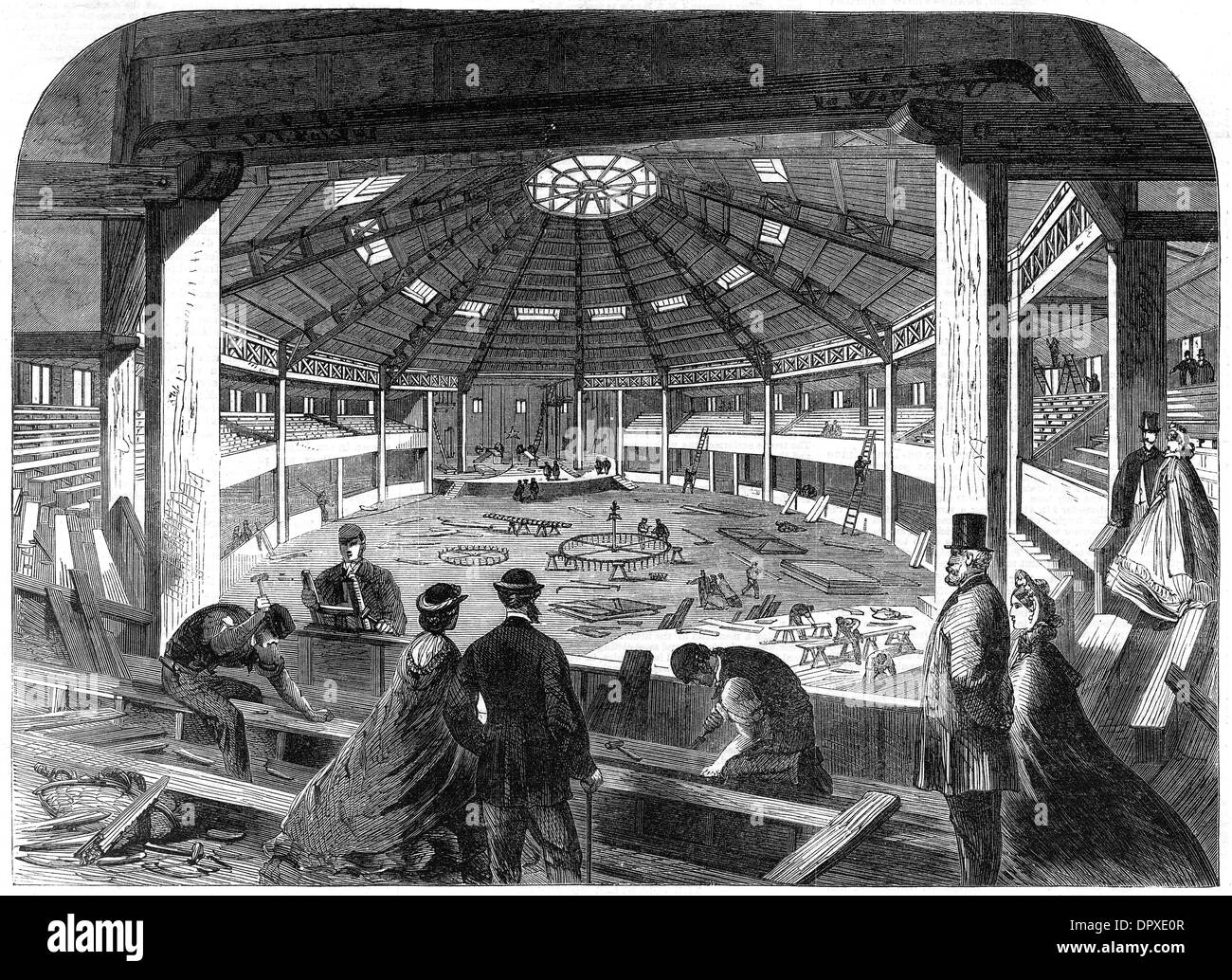 SHAKESPEARE COMMEM 1864 Stock Photo