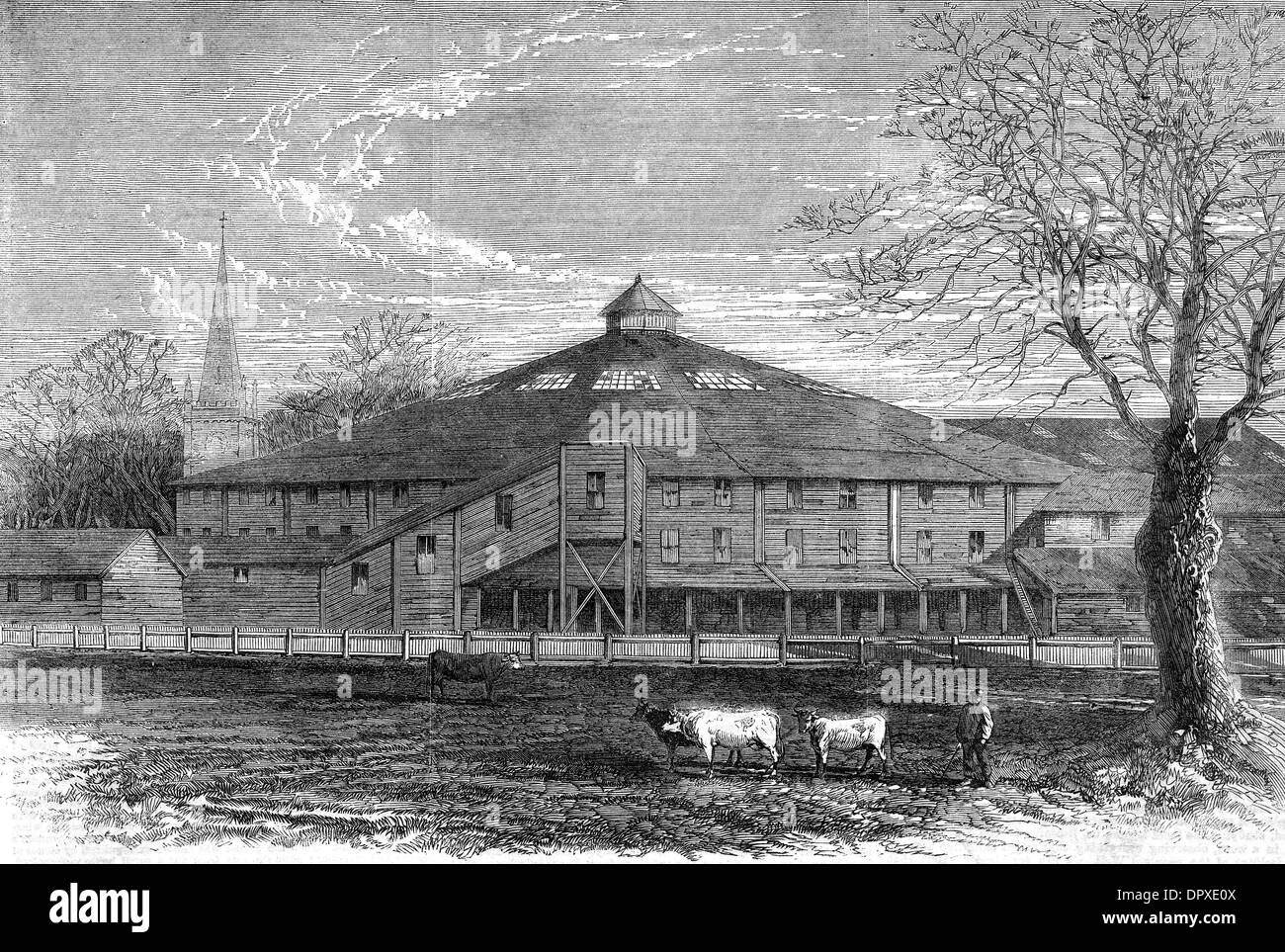 SHAKESPEARE COMMEM 1864 Stock Photo