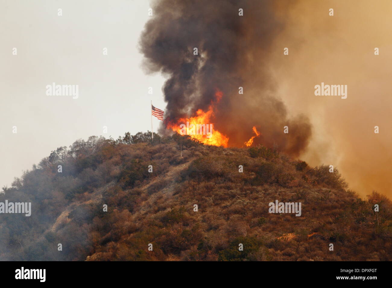 Glendora fire hires stock photography and images Alamy