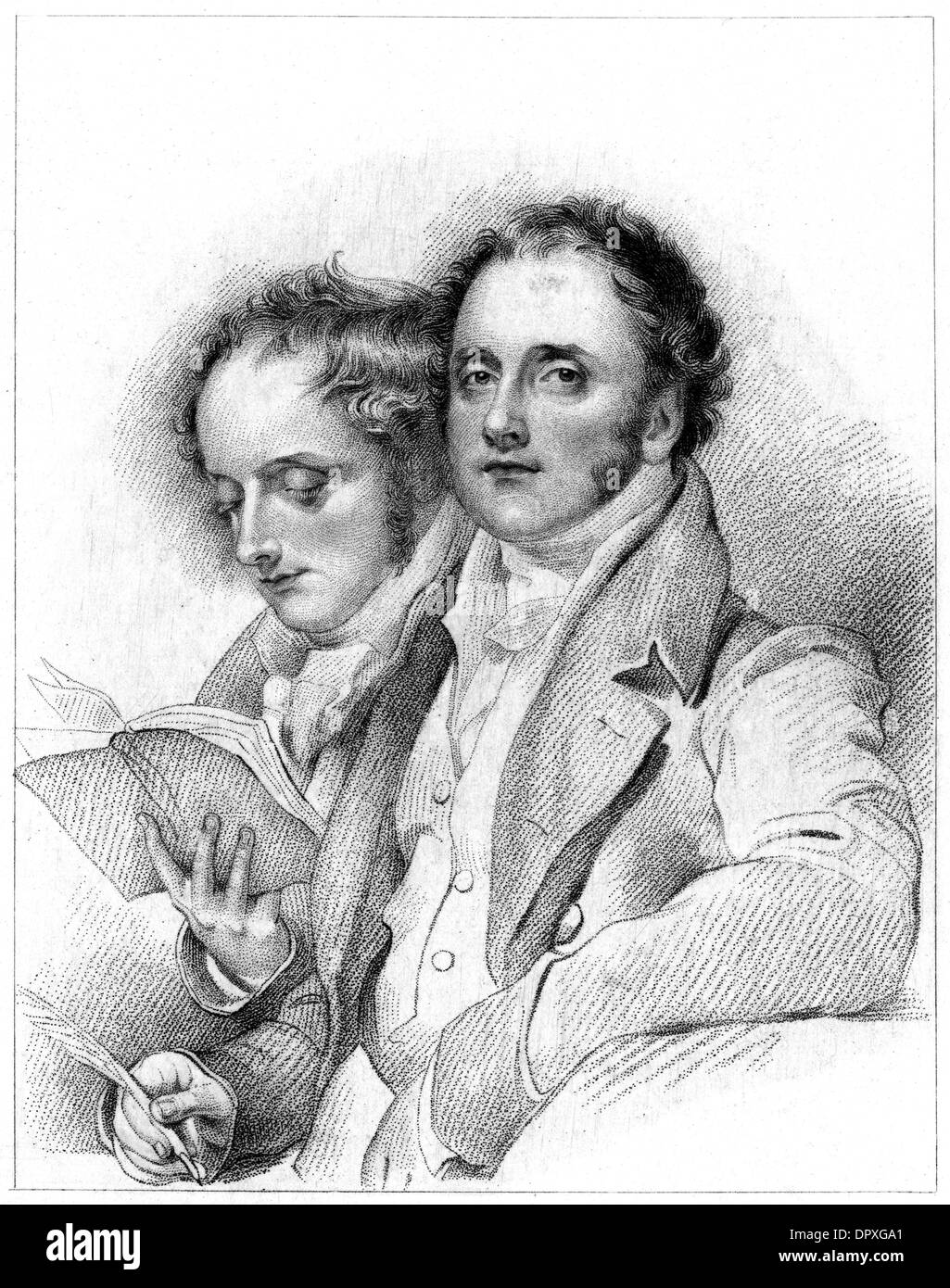 HORACE AND JAMES SMITH Stock Photo