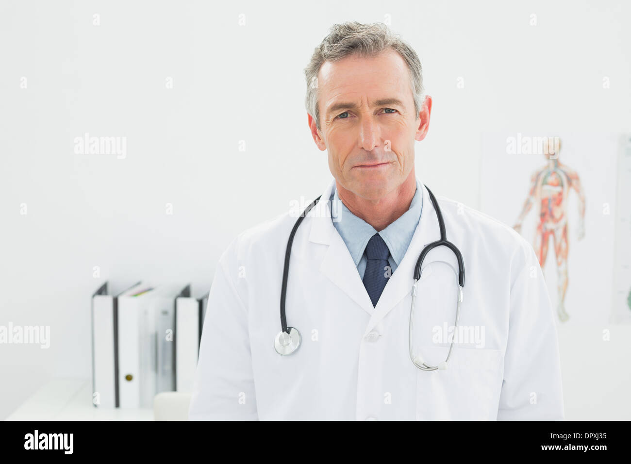 Confident medical doctor hi-res stock photography and images - Alamy