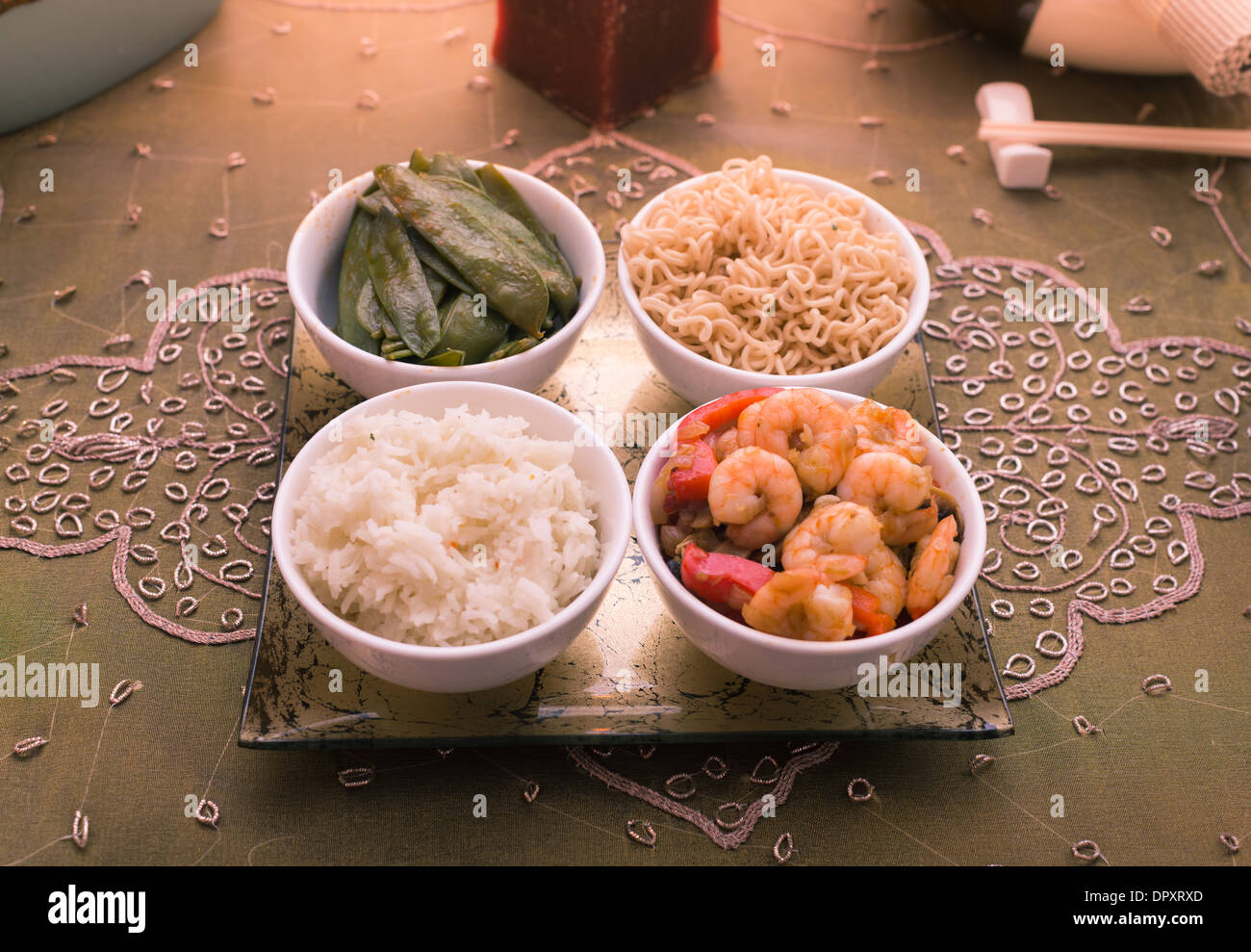Chinese Food preparation Stock Photo Alamy