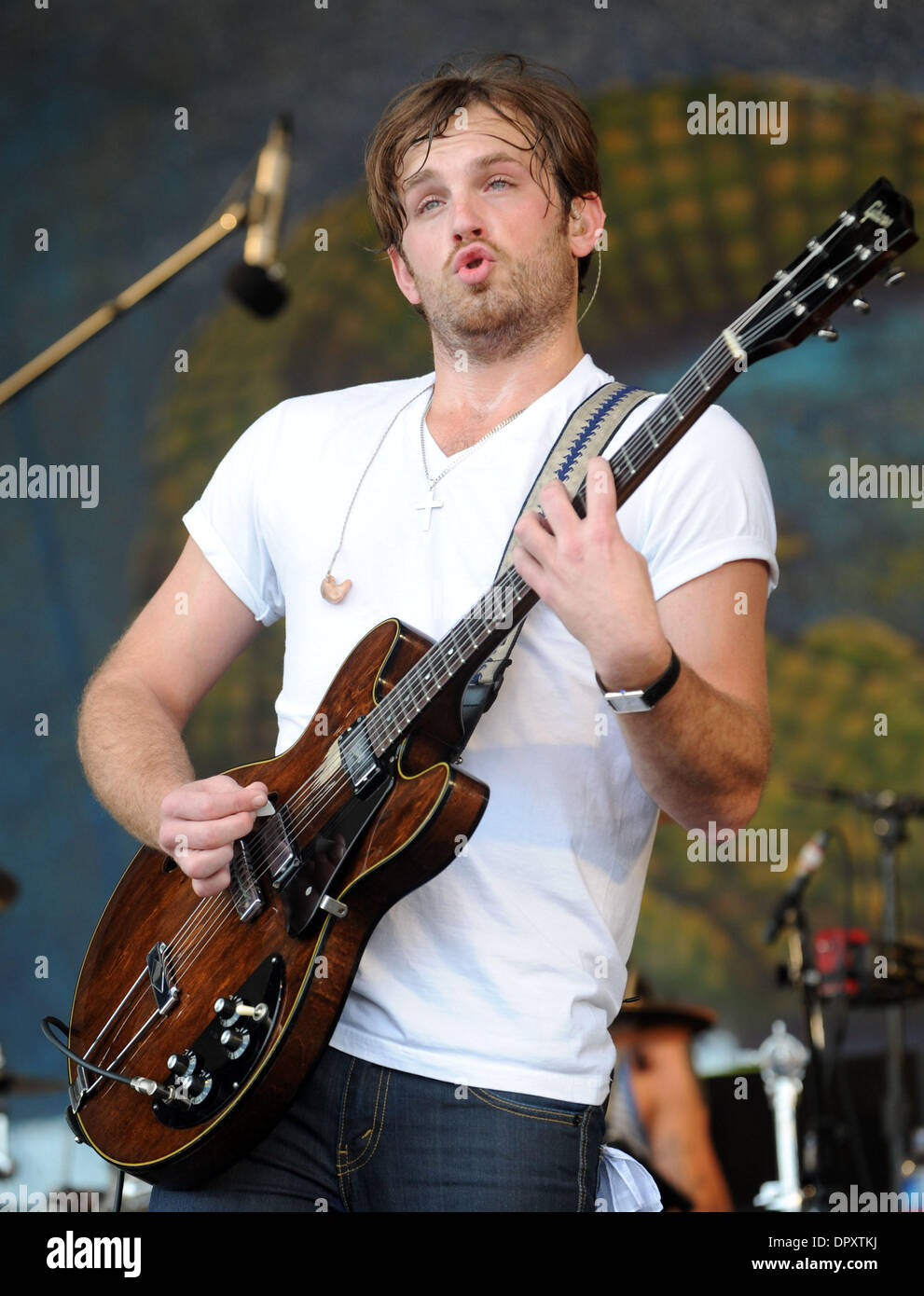 May 02, 2009 - New Orleans, Louisiana, USA - Singer/Guitarist CALEB ...