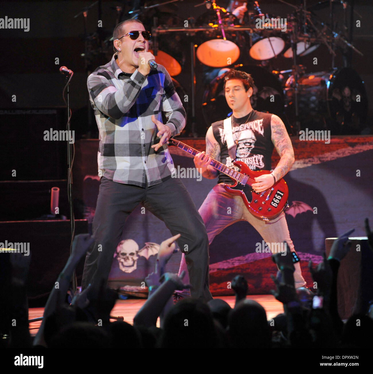 Avenged sevenfold 2008 hi-res stock photography and images - Alamy