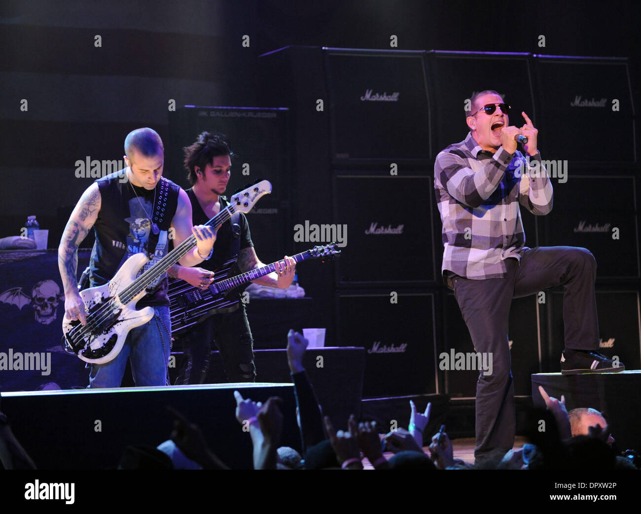 Group Singer Shadow Avenged sevenfold 2008 hi-res stock photography and images - Alamy