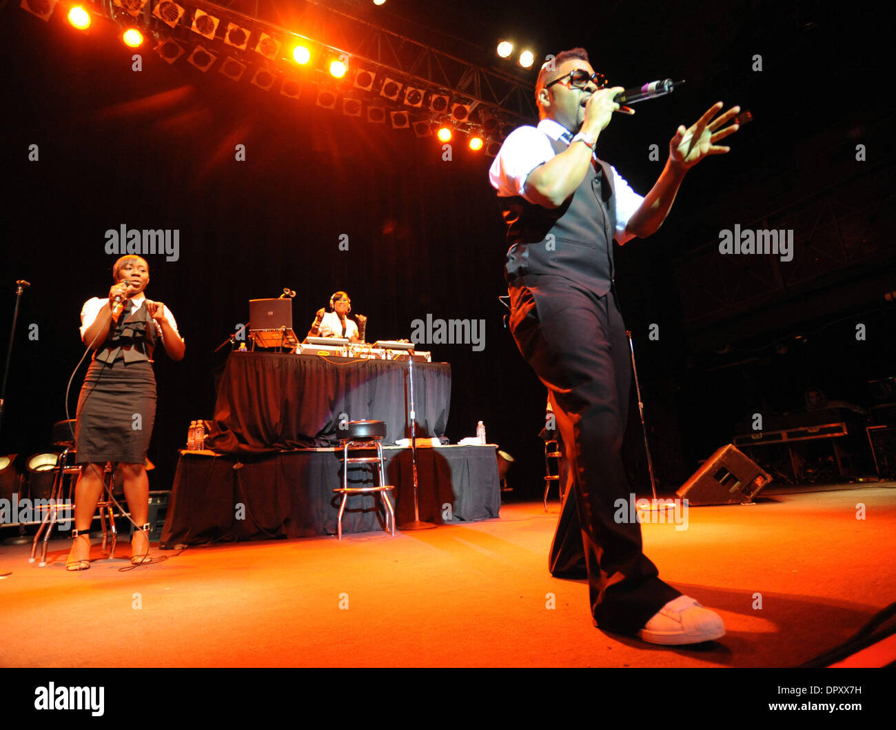 Jan 24, 2009 Norfolk, Virginia, USA Singer MUSIQ SOULCHILD aka TAALIB JOHNSON performs live