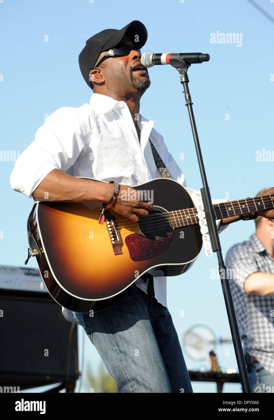Darius rucker performs at stagecoach hi-res stock photography and ...