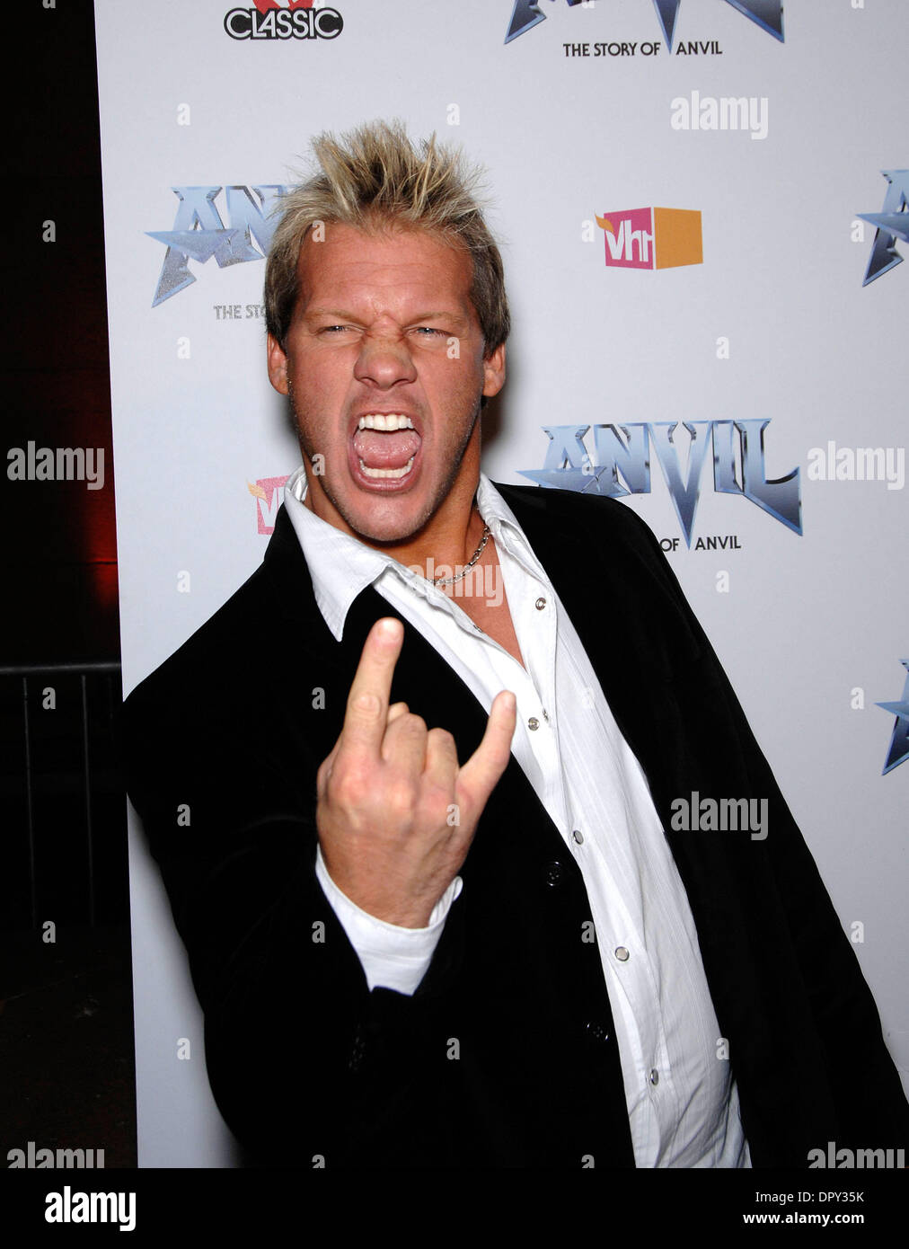 K61509MGE.CHRIS JERICHO during the premiere of the new movie ''Anvil