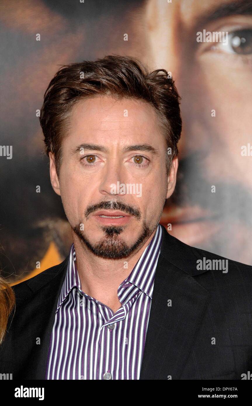 Rd Jr ROBERT DOWNEY JR. during the premiere of the new movie from Dreamworks ...