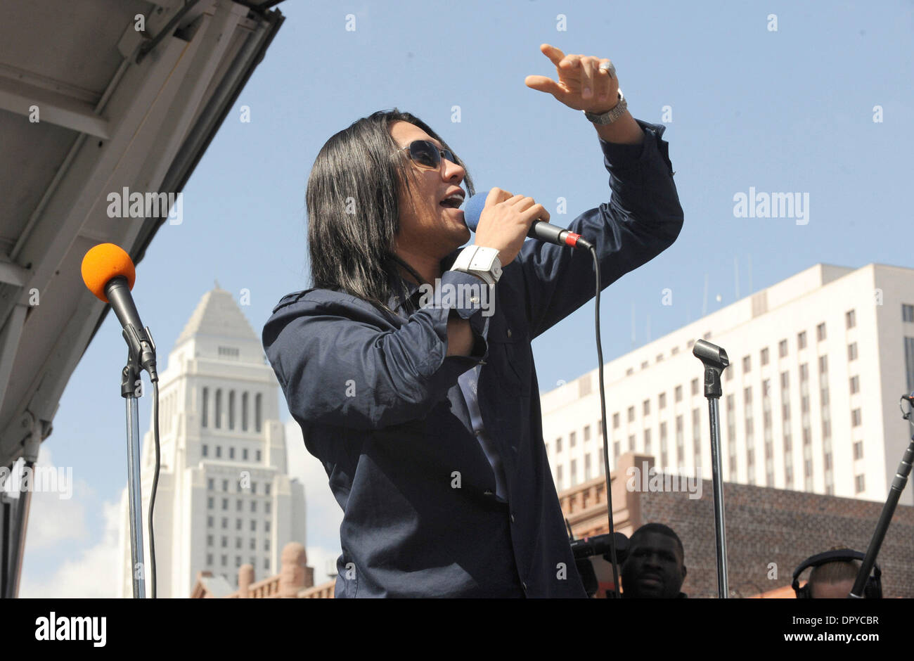 Apr 05, 2009 Los Angeles, California, USA TABOO of the BLACK EYED PEAS, on stage with LA