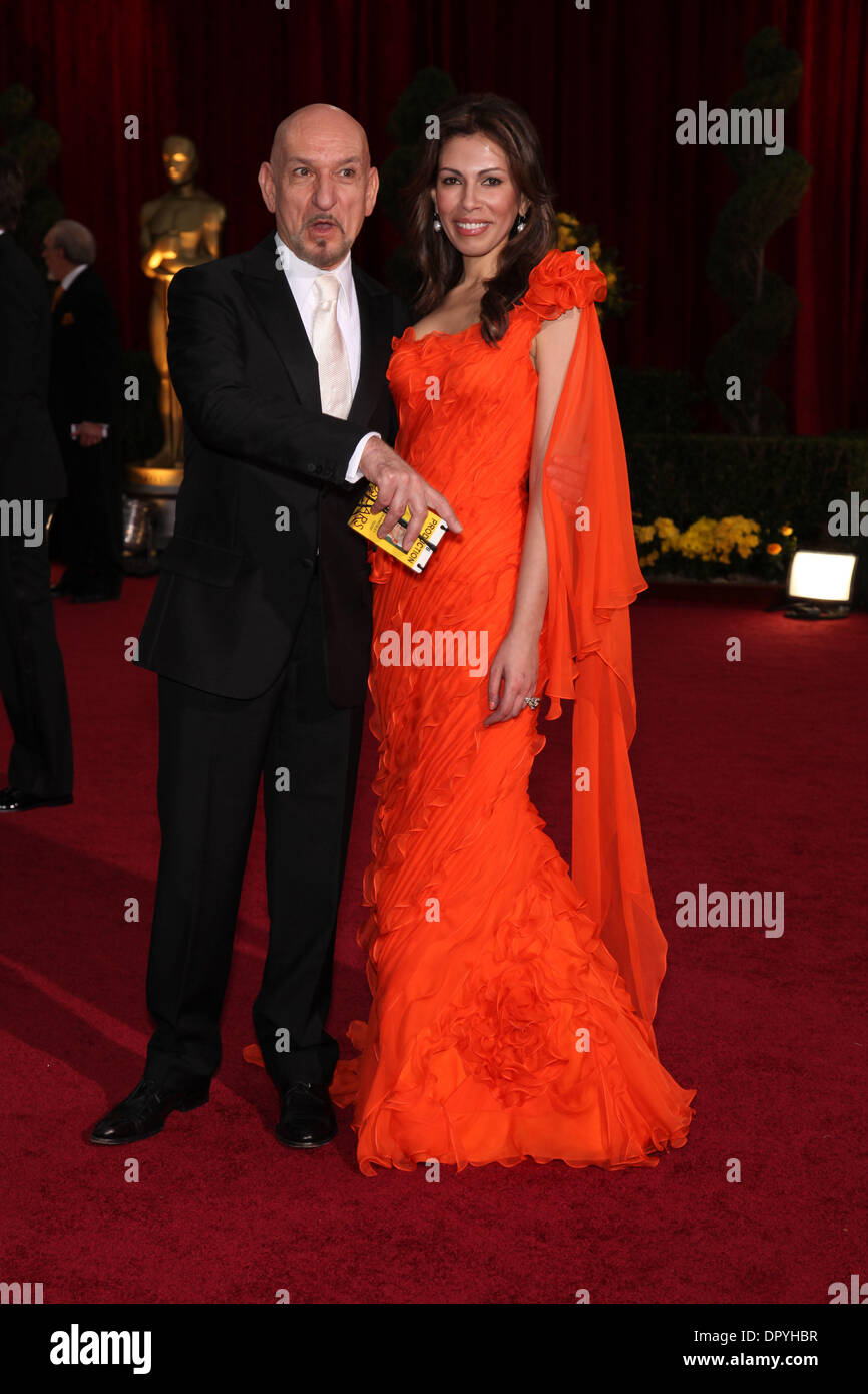 British actor ben kingsley wife hires stock photography and images Alamy