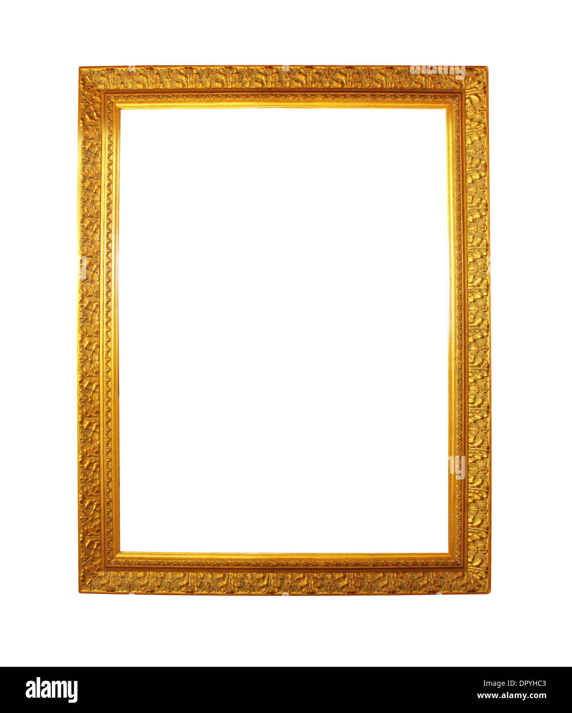 old antique gold frame Stock Photo Alamy