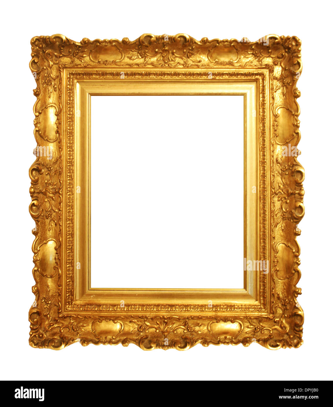 old antique gold frame Stock Photo Alamy