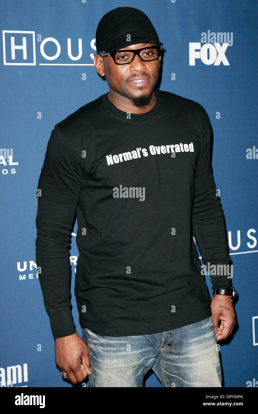 Jan 21, 2009 - West Hollywood, California, USA - Actor OMAR EPPS arriving to the House' 100th Episode Party held at the STK. (Credit Image: © Lisa O'Connor/ZUMA Press) Stock Photo
