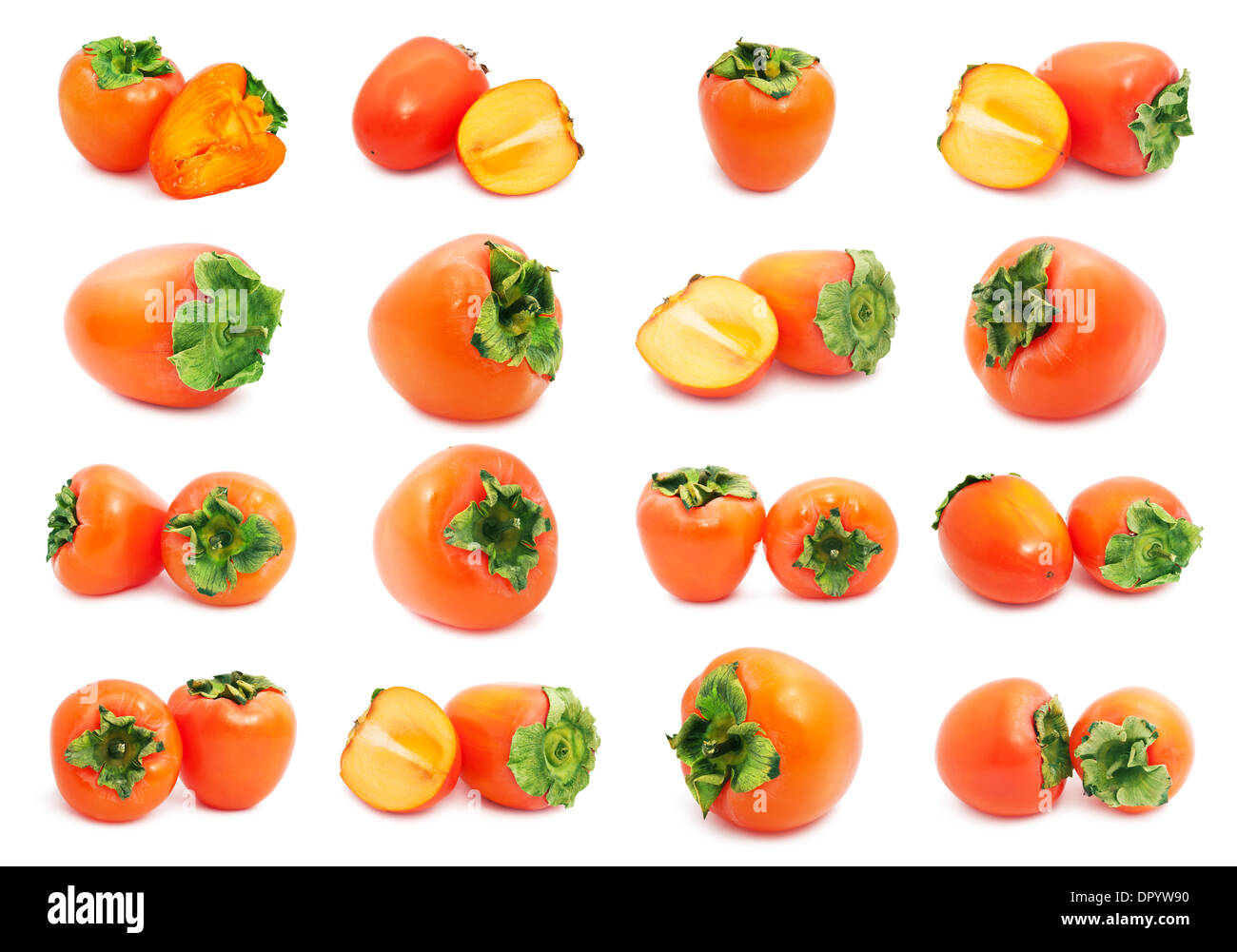 Persimmon fruit set hi-res stock photography and images - Alamy